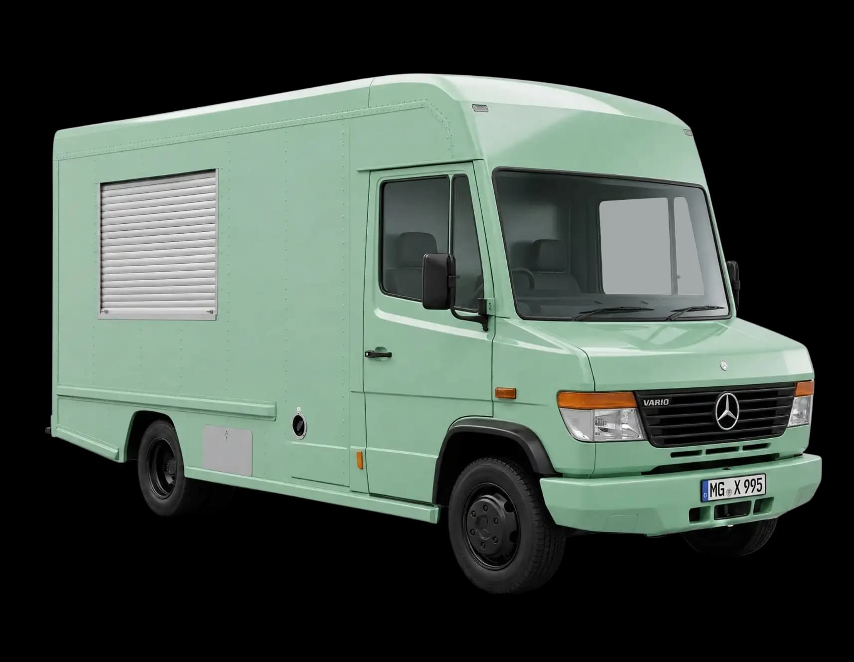 Mexican Truck von NICE! Streetfood, Ansicht von schräg vorne