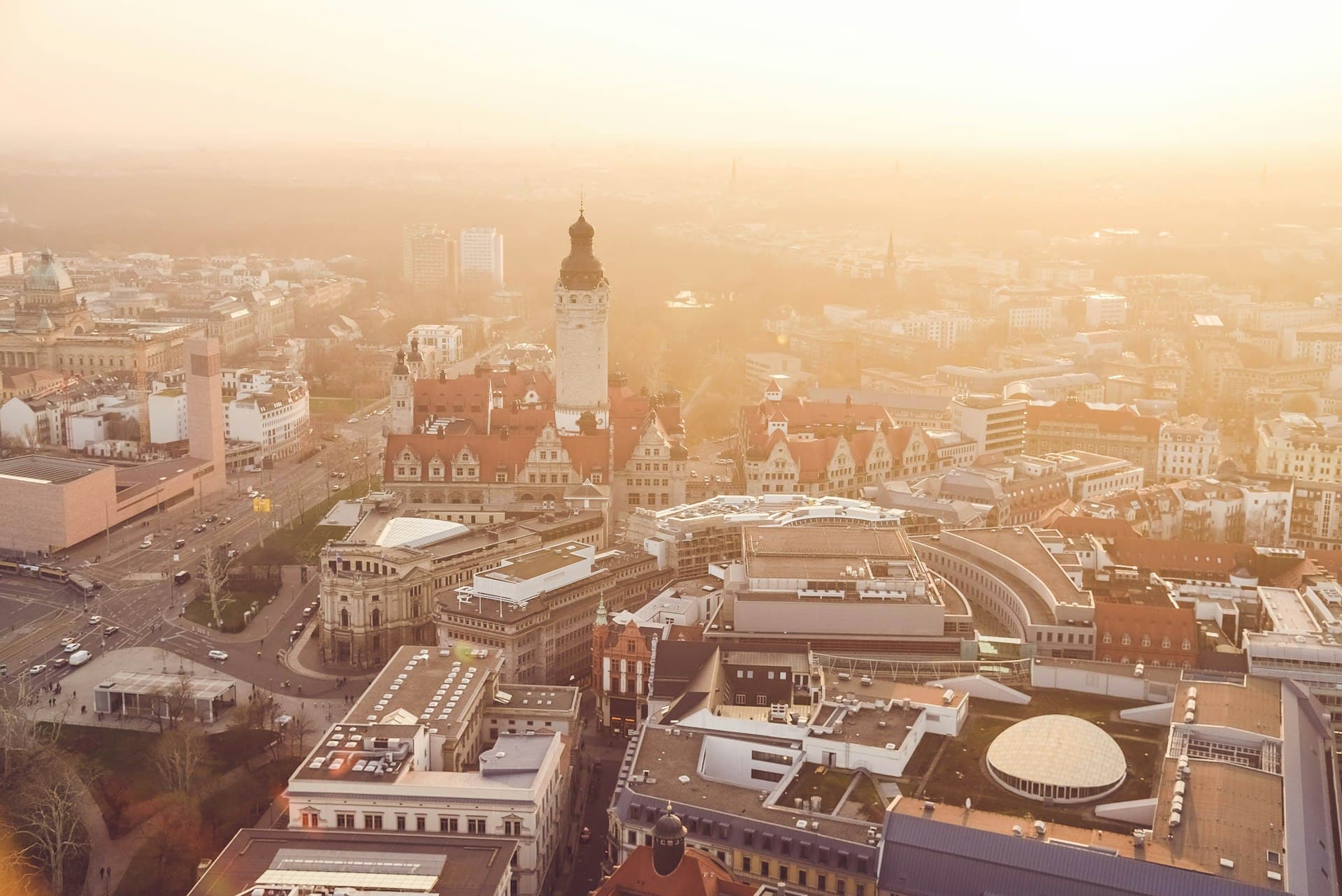 Leipzig Stadtansicht