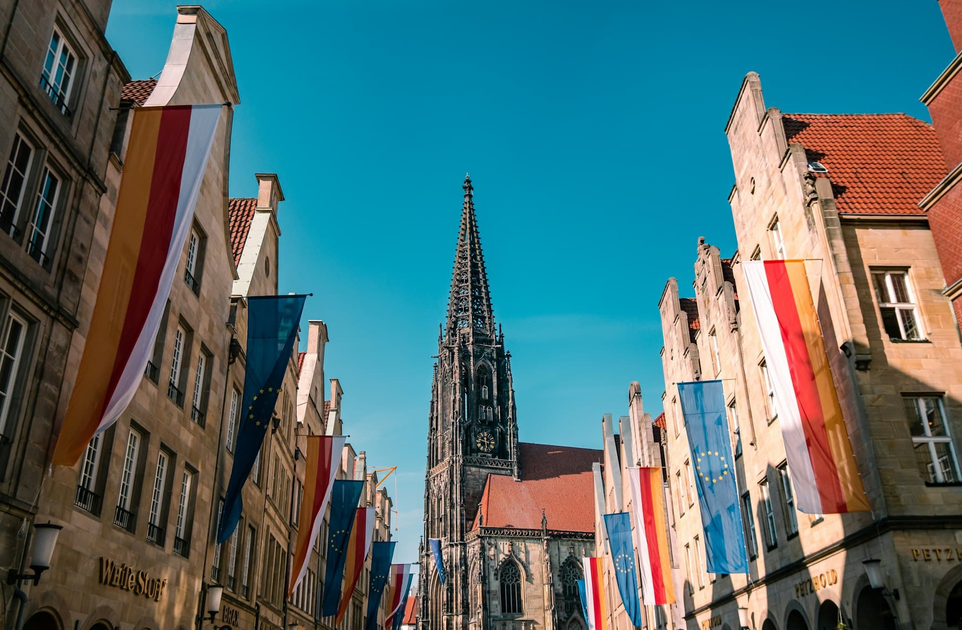 Stadtansicht von Münster